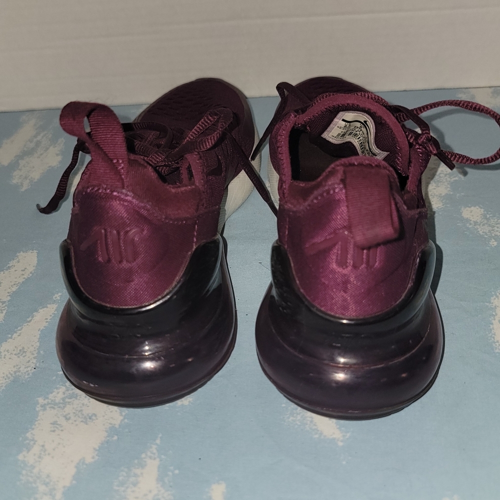Nike Women’s Burgundy Athletic Sneakers - Comfortable Lace-Up Running Shoes - Picture 4 of 6